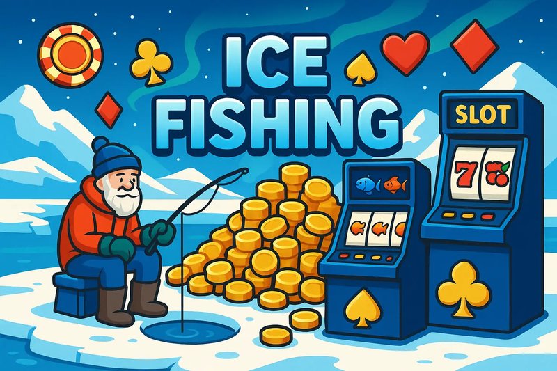 Ice fishing game, ice fishing game online