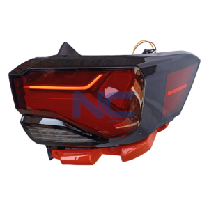 FARO POST DER ROJO LED