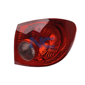 FARO POST DER ROSADO C/SOCKET C/BOMBILLO